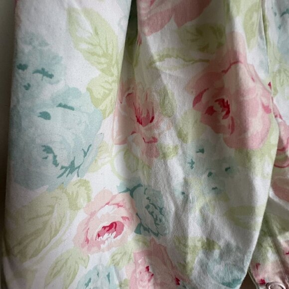 Hartstrings Baby Floral Romper‎ Girls 12 Month Pink Green Cotton Easter Spring - Picture 7 of 9